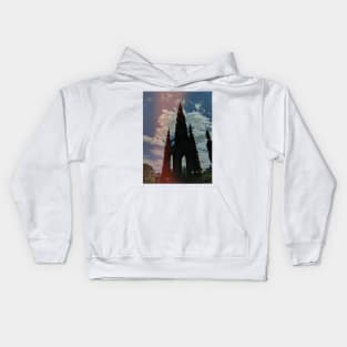 Scots monument , Edinburgh Kids Hoodie